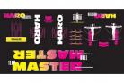 1989 Haro Freestyler TEAM MASTER decal kit BLACK