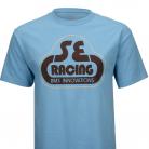 SE Racing "Bubble Logo" T-Shirt BABY BLUE SMALL