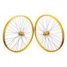 29"x1.75" BlackOps / SE Sealed Bearing High Flange Alloy Wheelset GOLD