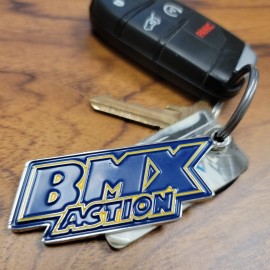 BMX Action Keychain BLUE / YELLOW