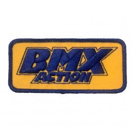 BMX Action Iron-On Heat Seal Patch
