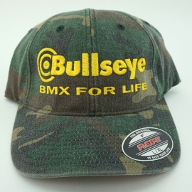 Bullseye "BMX For Life" Fitted Hat CAMO