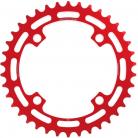 Cook Bros 4-bolt CNC Chainring RED