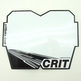 CRIT Carbon Mini reversible numberplate IN COLORS