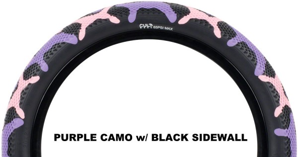 purple camo bmx tires