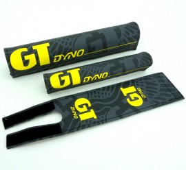 GT / DYNO Retro pad set BLACK / YELLOW