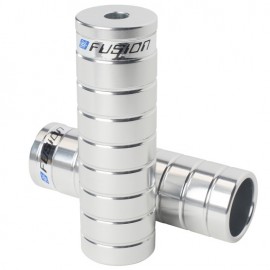 Haro Fusion Alloy Pegs 3/8" (Pair) BLACK or SILVER