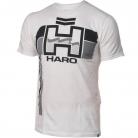 HARO retro T-shirt WHITE (gray / black) SMALL
