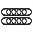 1" Alloy Headset 5mm Spacers BLACK