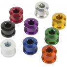 Alloy chainring bolts IN COLORS 