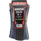 20" Kenda Konversion 1.95" folding tire BLACK w/ BLUE sidewall
