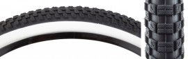 26" Kenda S-RAD 2.125" tire BLACK w/ WHITE Sidewall