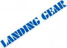 SE "Landing Gear" fork decals 12" BLUE