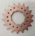 MCS Cr-Mo 3/32" single speed cog Chrome (Shimano Compatible) IN SIZES