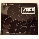 3" and 2" MCS Number Sticker Sheet (Set of 3 numbers)