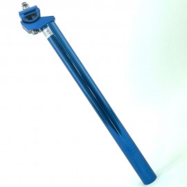 MCS 25.4mm alloy micro-adjust seatpost BLUE