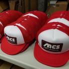 MCS Bicycles Retro Trucker Hat RED / WHITE