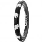 20" Merritt Option "Slidewall" Billy Perry / FTL 2.35" tire BLACK w/ Elephant logo