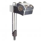 Alloy BMX Freestyle top load 1" Quill stem SILVER with hollow bolt