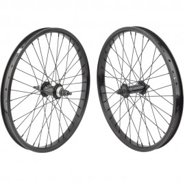 20"x1.75" SE Bikes Ripper Wheelset BLACK
