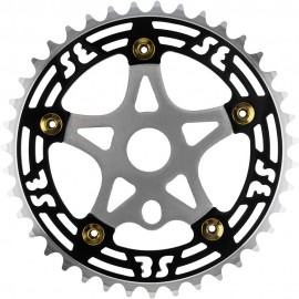 SE Racing 39T 5-bolt Chainring / Spider combo IN COLORS
