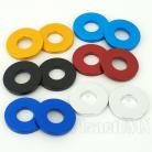 SE Racing Alloy Hub Washers (Pair) 3/8" IN COLORS