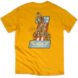 SE Racing Perry Kramer Vintage T-Shirt GOLD