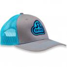 SE Racing Snapback Hat GRAY / BABY BLUE