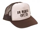 SE Racing Retro Trucker Hat TAN / BROWN