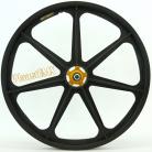 GRAPHITE CF Skyway 24" Tuff Wheels with GOLD alloy flanges (Anniversary Edition)