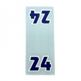Skyway "24" Top Tube decal BLUE