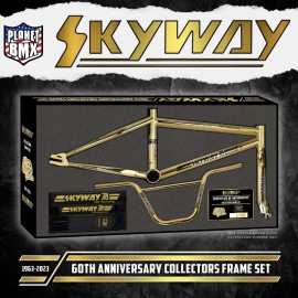 Skyway 60th Anniversary Collectors 20" T/A Frame Set Kit Limited Edition GOLD ELECTROPLATED (Pre-Order Deposit)