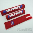 Skyway Frameset 3-Piece Pad Set RED (Skyway Designs)