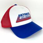 Skyway Retro Original 1980's Tuff Wheels Trucker Hat RED / WHITE / BLUE