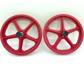 16" RED freewheel TUFF 16 wheel set