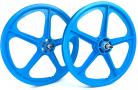 AQUA BLUE 20" Skyway TUFF WHEEL II SET- Freewheel