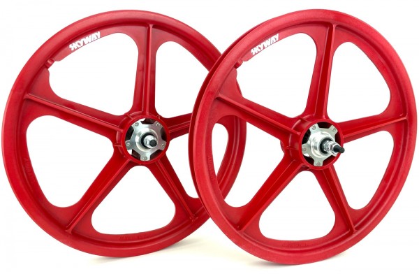 Details about   NEW RED Skyway Tuff II Wheels Mags Freestyle 20” GT Dyno Haro Hutch Vintage BMX 