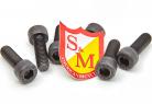 S&M Replacement M8 Stem Bolts BLACK 