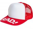 Subrosa x Radical Rick RAD Trucker Hat RED/WHITE 