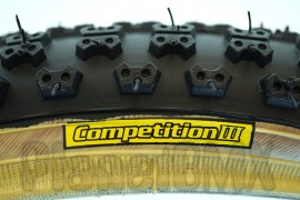 20" Tioga Comp III "Yellow Label" tire BLACK with SKINWALL