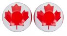 Trik Topz Canada Flag Valve Caps (Pairs) 