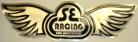 SE Racing aluminum embossed 4-foot wide wall sign (Slight Blems)