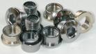 Steel chainring bolts BLACK or CHROME